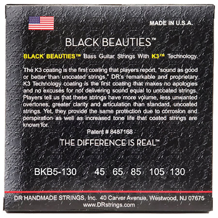 Black Beauties Medium à Heavy 45-130 DR Strings
