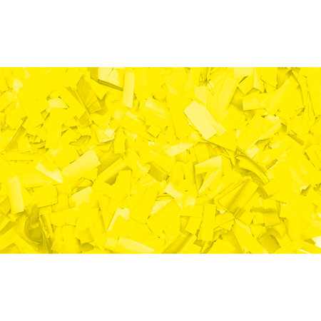 Neon Confetti Rectangle Jaune Fluo Showgear