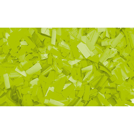 Neon Confetti Rectangle Vert Fluo Showgear