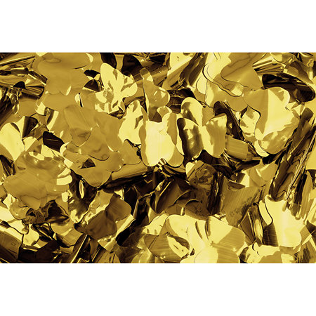 Showgear Metallic Confetti Butterflies Gold