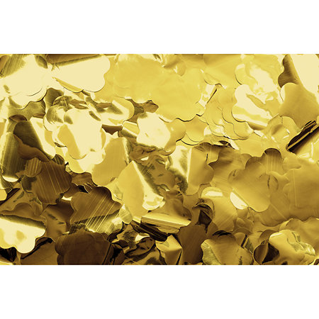 Metallic Confetti Flowers Gold Showgear