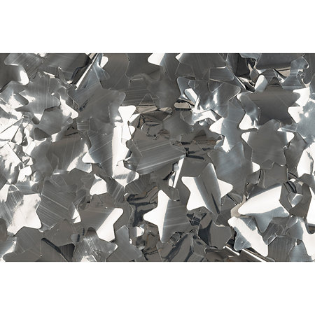 Showgear Metallic Confetti Stars SIlver