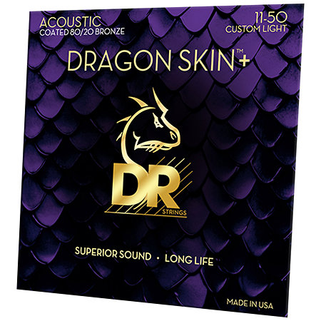 Dragon Skin+ Bronze Light 11-50 DR Strings