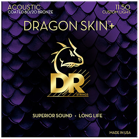 Dragon Skin+ Bronze Light 11-50 DR Strings