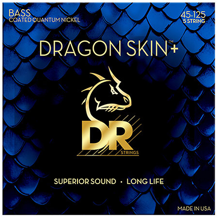 DR Strings Dragon Skin+ Quantum Nickel Light 45-125