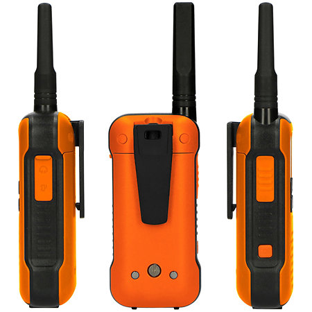 FR300OE Orange Noir (la paire) Alecto