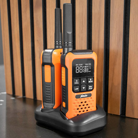 FR300OE Orange Noir (la paire) Alecto