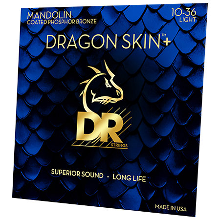 DR Strings Dragon Skin+ Bronze Light 10-36