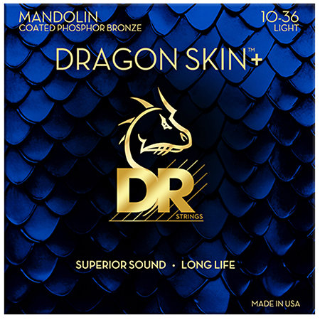 DR Strings Dragon Skin+ Bronze Light 10-36