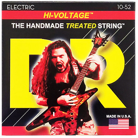 DR Strings Hi-Voltage Dimebag Darrell Medium à Heavy 10-52