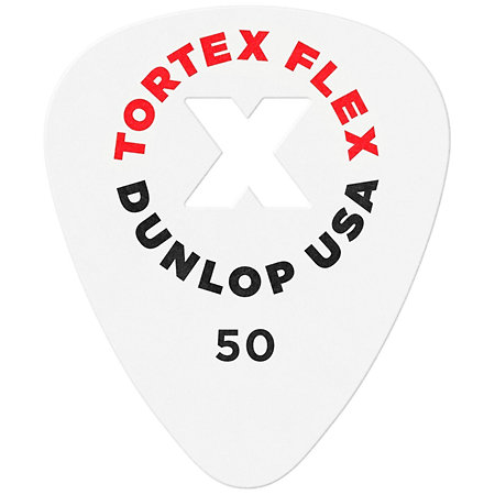 Dunlop 428XP050 Tortex Flex X Player 0.50 mm Sachet de 12