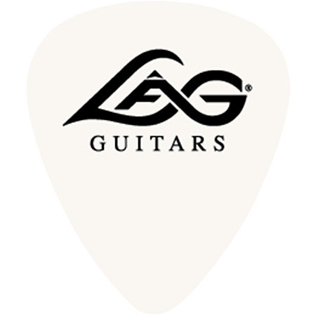 LAG PICK-73 Tortex White 0.73 mm Sachet de 25
