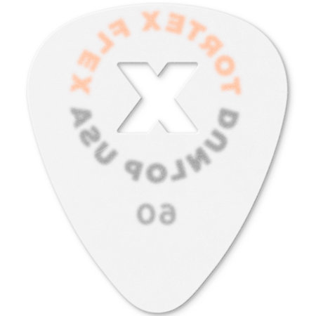 428XP060 Tortex Flex X Player 0.60 mm Sachet de 12 Dunlop