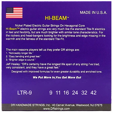 LTR-9 Hi-Beam Light 9-42 DR Strings