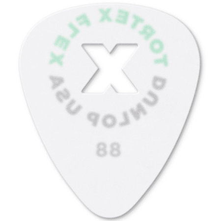 428XP088 Tortex Flex X Player 0.88 mm Sachet de 12 Dunlop