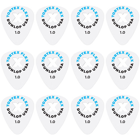 Dunlop 428XP100 Tortex Flex X Pick 1.00 mm Sachet de 12
