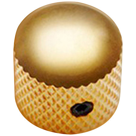 EMG Dome Knob Gold Satin
