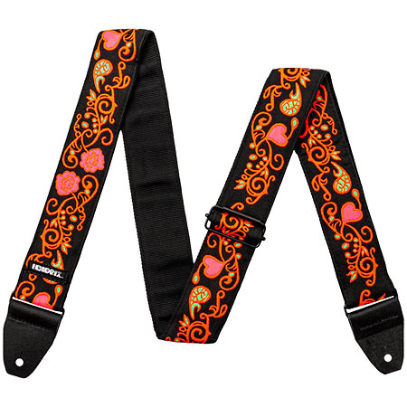 Dunlop JH23 Jimi Hendrix Blacklight Monterey Orange Limited Edition