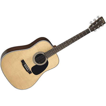 D-28-LRB Standard LR Baggs Anthem Natural + Etui Martin Guitars