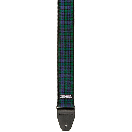 Dunlop D6731 Jacquard Black Watch Plaid Strap