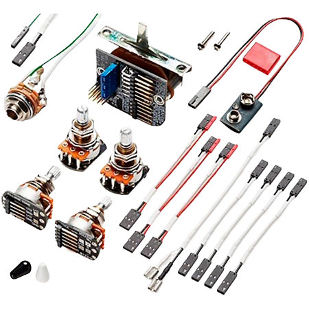 EMG Kit Solderless 3 micros actifs