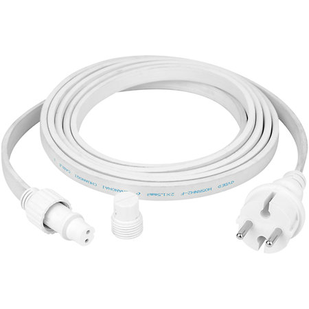 Showgear Câble d’alimentation pour Festoon Light E27 Blanc