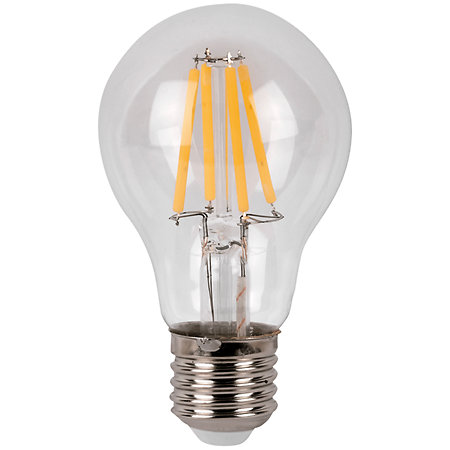 Showgear Ampoule LED transparente WW E27 4 Filaments 4W