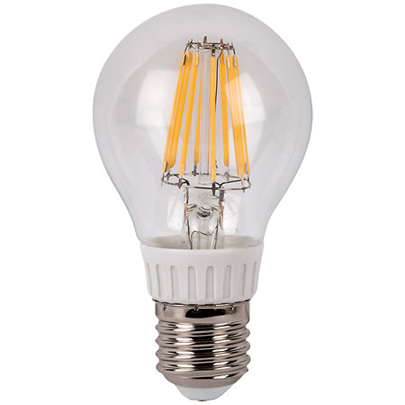 Showgear Ampoule LED transparente WW E27 8W Intensité variable