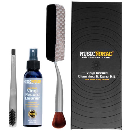 MusicNomad MN890 Kit de nettoyage Vinyle 6 en 1