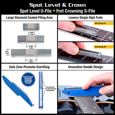 MN880 Guitar Tech Fret Tool Set MusicNomad