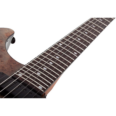 C-1 Standard Black Fade Burst Burl Schecter