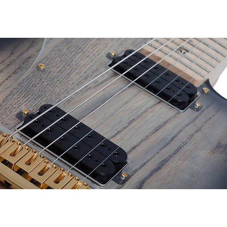 Meegs PT EX Charcoal Burst Schecter