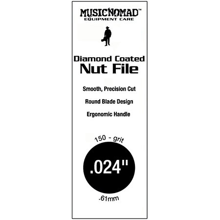 MN655 Lime diamantée .028 pouces MusicNomad