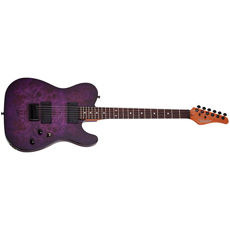 PT Standard Purple Burst Burl Schecter