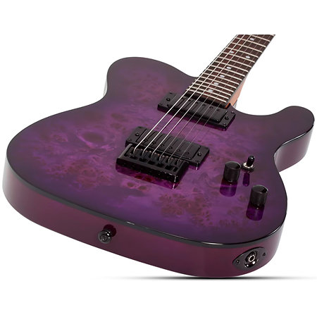 PT Standard Purple Burst Burl Schecter