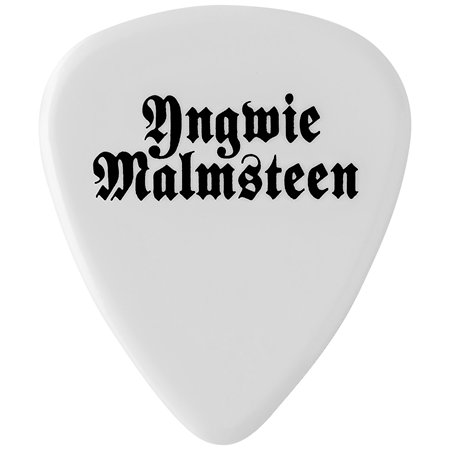 Dunlop YJMP01WH Yngwie Malmsteen Delrin 1.5 mm Sachet de 6