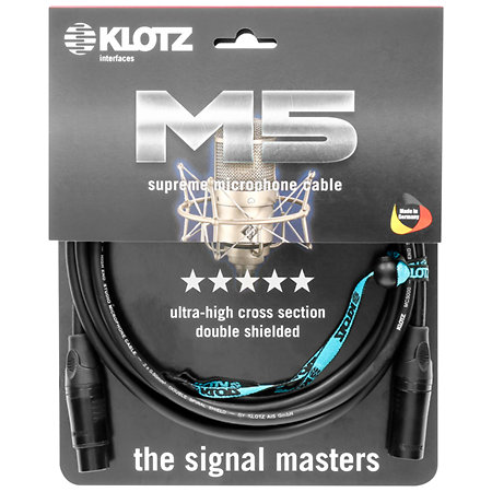 Klotz Câble M5 Pro XLR mâle/femelle 50m