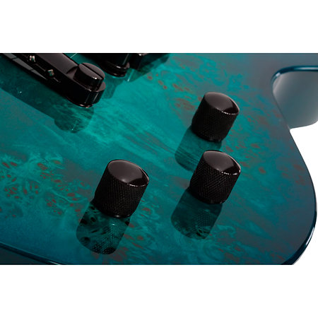 Solo-II Standard Ocean Blue Burst Schecter