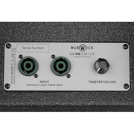 Baffle Gnome 15 pouces 300 Watt 8 Ohms Warwick
