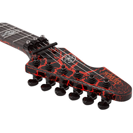 BalSac E-1 FR Signature Black Orange Crackle Schecter