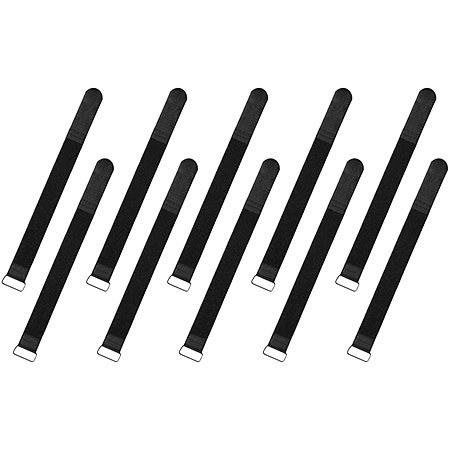 Rockboard Serre-câble 40 mm x 400 mm Pack de 10 Black