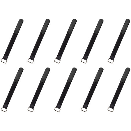 Rockboard Serre-câble 20 mm x 200 mm Pack de 10 Black