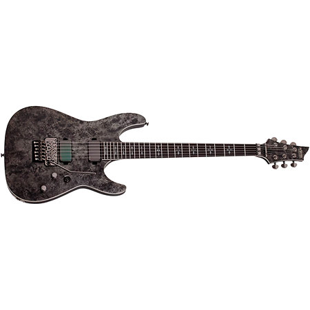 Ernie C C-1 FR Satin Black Reign Schecter