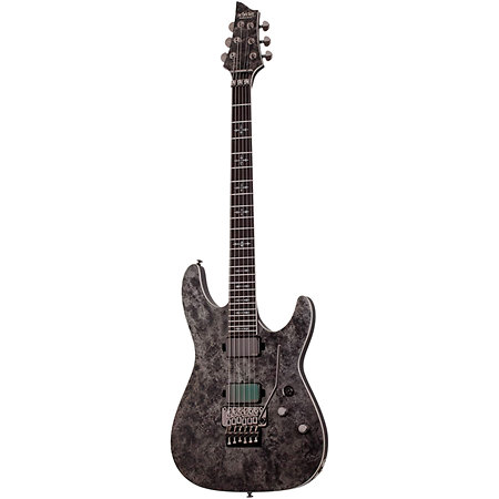 Ernie C C-1 FR Satin Black Reign Schecter