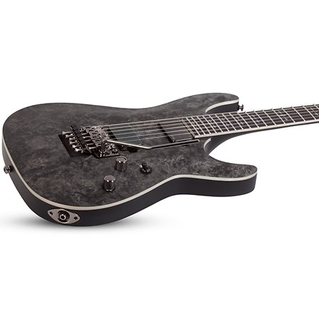 Ernie C C-1 FR Satin Black Reign Schecter