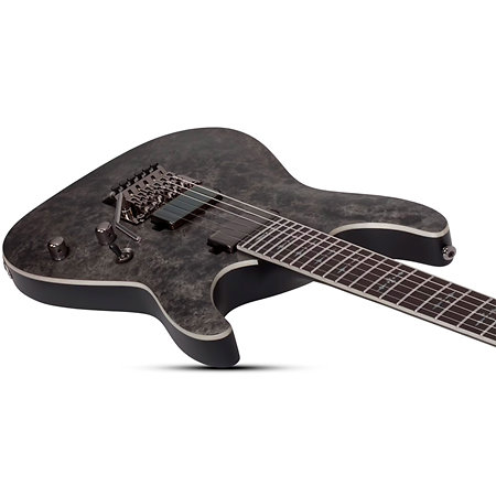 Ernie C C-1 FR Satin Black Reign Schecter