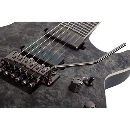 Ernie C C-1 FR Satin Black Reign Schecter