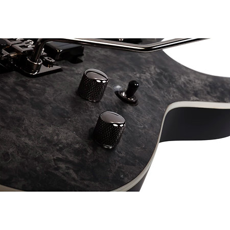 Ernie C C-1 FR Satin Black Reign Schecter