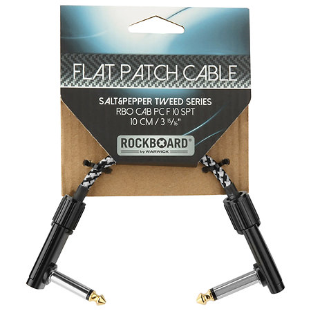 Patch Plat 10 cm Salt and Pepper Tweed Rockboard