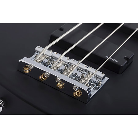 C-4 Deluxe Satin Black Schecter